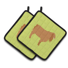 "Caroline's Treasures Lamancha Goat Verde Panela, 7.5"" x 7.5"""