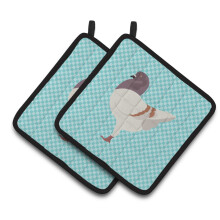 "Caroline's Treasures Pote Decorativo Pássaro Modena Azul, 7,5"" x 7,5"""
