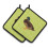 "Caroline's Treasures Pano para Panelas Pato Bantam Verde 7.5"" x 7.5"" 1