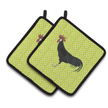 "Caroline's Treasures Minorca Ctalalan Chicken Verde Porta-Panela, 7.5"" x 7.5"""