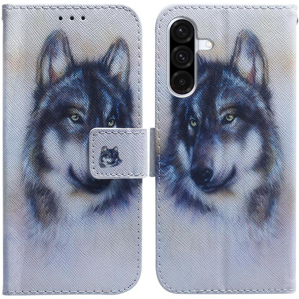 (C1 ) Flip Case For Samsung Galaxy A26 5G Wallet Magnetic Closure Painted Pu Leather Card Slots 764490326285
