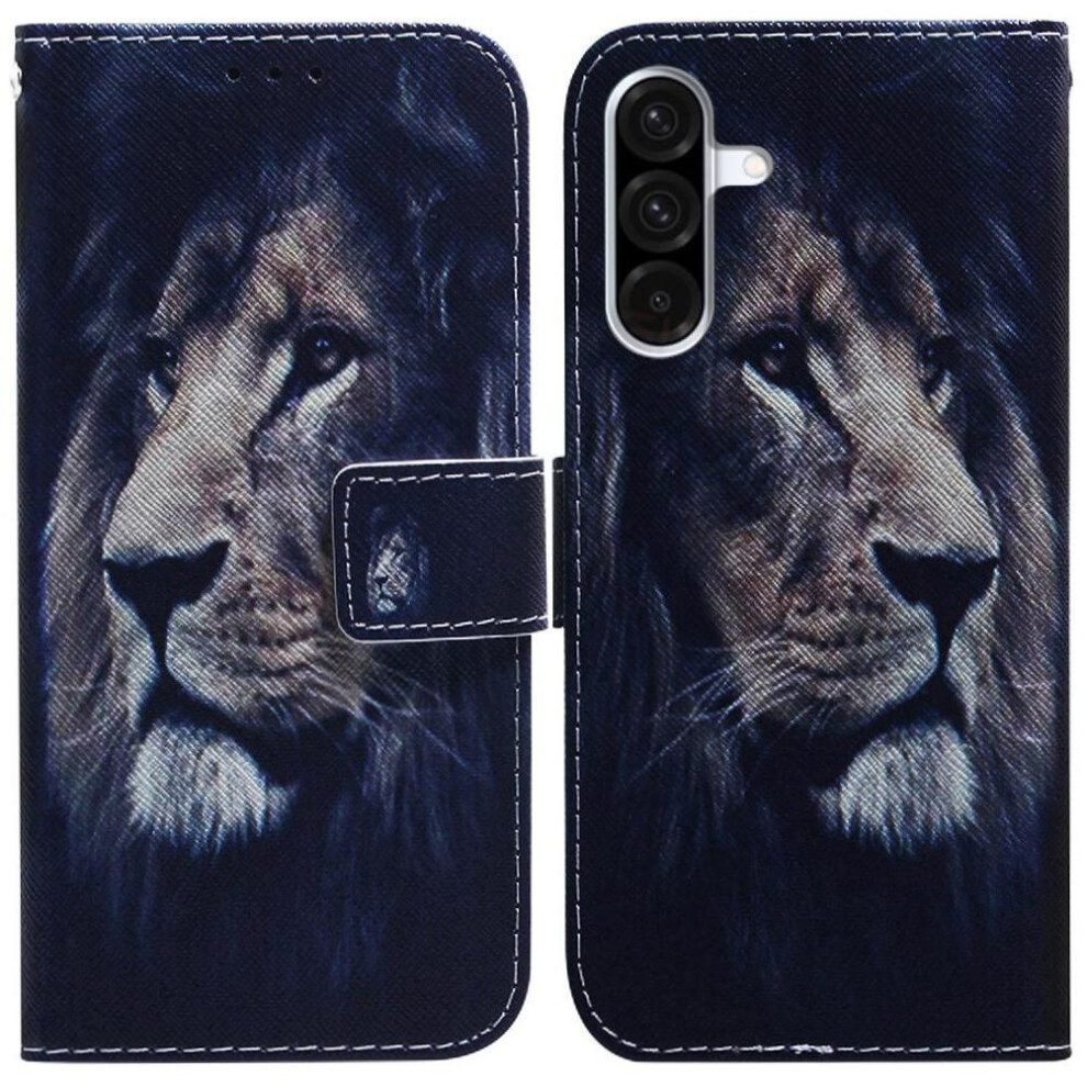 (C6) Flip Case For Samsung Galaxy A26 5G Wallet Magnetic Closure Painted Pu Leather Card Slots 764490326339