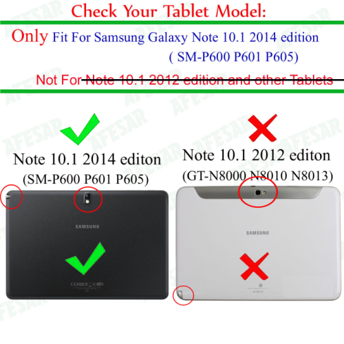 (Black, Note10.1 2014edition) For Samsung Galaxy Note 10.1 2014 Edition P600 P60 2