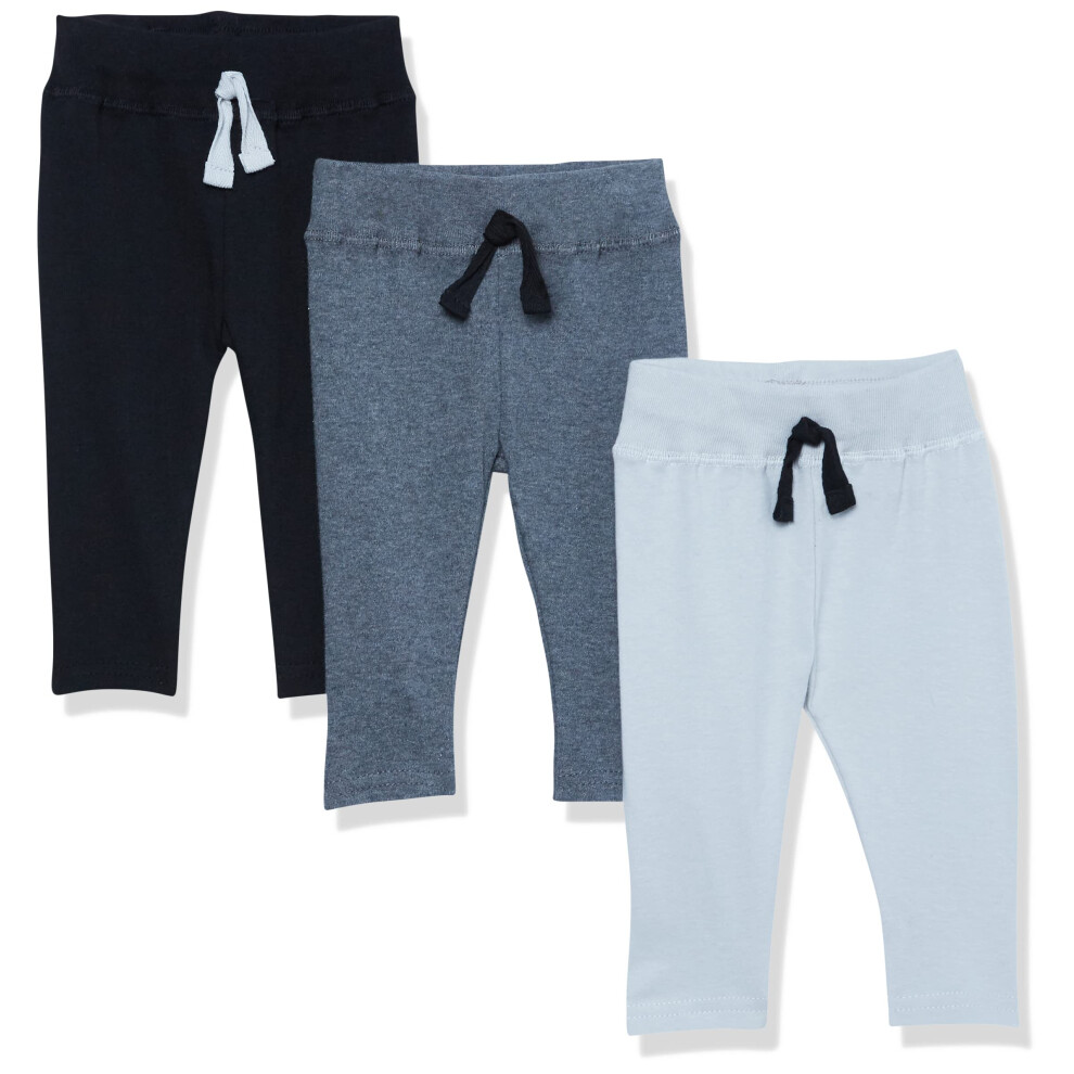 Pantalon et legging unisexe en coton Hudson Baby, noir et gris, 3     6 mois