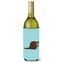 "Caroline's Treasures Eurasian Beaver, Capa Decorativa para Garrafa, 750 ml, Multicolor"