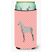 Caroline's Treasures Orlov Trotter Horse Pink Check Dekorat vny dr iak na plechovky Tall Boy Multicolor