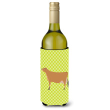 "Caroline's Treasures Jersey Cow Verde Garrafa Decorativa, 750 ml, Multicolor"
