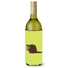 "Caroline's Treasures Eurasian Beaver Porta-Garrafa Decorativa, 750 ml, Multicolor"