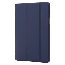 (dark blue, Tab A9 (8.7 inch)) For Samsung Tab A9 Plus Case PU Leather Soft Silic
