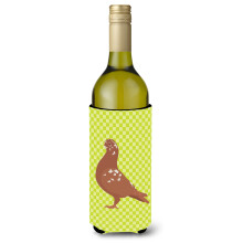 """"Caroline's Treasures Afrikaanse Uil Duifgroen Decoratieve Fles Hugger 750 ml Veelkleurig""""