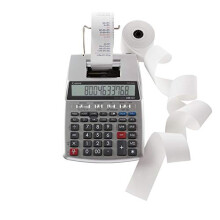 Canon P23-DHV-3 Druckender Taschenrechner mit Doppelpr ffunktion, Steuerberechnung und W hrungsumrechnung