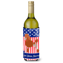 ""Caroline's Treasures Royal Poodle American Decorative Bottle Hugger 750 ml Veelkleurig""""