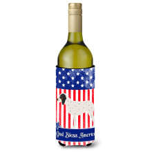""""Caroline's Treasures Gascon Saintongeois American Decorative Bottle Hugger 750 ml Multicolor""""