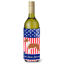 "Caroline's Treasures Smooth Collie Americano Capa de Garrafa Decorativa, 750 ml, Multicolor"