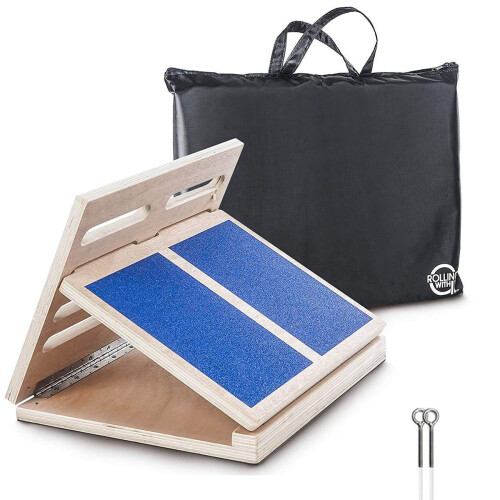 Lineslife Tabla Inclinada De Madera Ajustable Para Estiramie | Cuotas Lineslife Tabla Inclinada De Madera Ajustable Para Estiramie | Cuotas