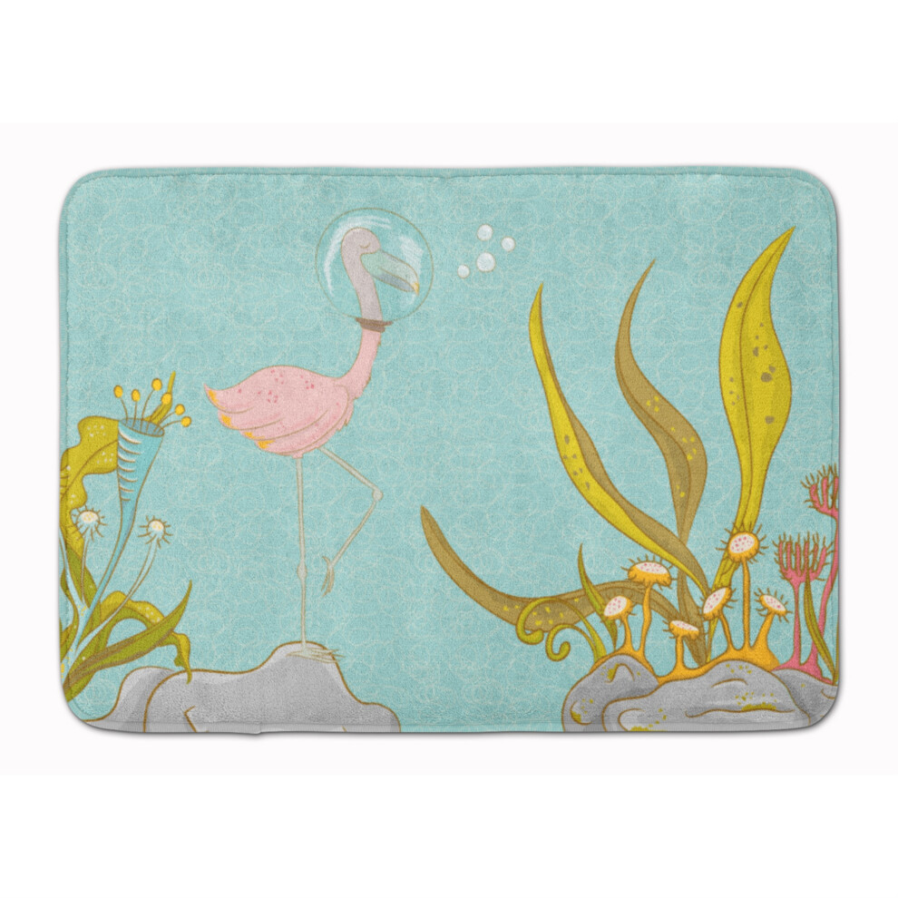 Tapis de sol       Caroline's Treasures Flamingo Underwater #2       48   cm x 69   cm Multicolore
