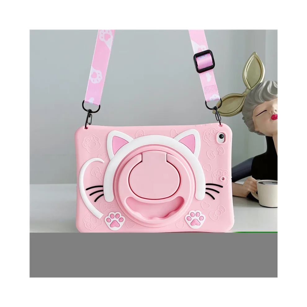 (Pinkcat-Belt, A9 11Inch 2023) 3D Unicorn Kids Case For Samsung Galaxy Tab A 10.1 967854224573