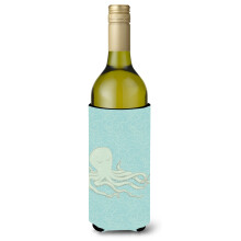 """"Caroline's Treasures Octopus Decoratieve Flessenknuffelaar 750 ml Veelkleurig""""