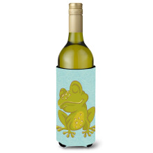 "Caroline's Treasures Arte de Sapo, Garrafa Decorativa, 750 ml, Multicolor"