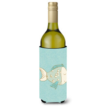 "Caroline's Treasures Abraçador Decorativo Azul para Garrafa, 750 ml, Multicolor"
