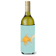 "Caroline's Treasures Goldfish Porta-Garrafas Decorativa, 750 ml, Multicolor"