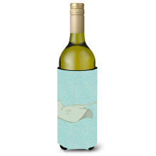 """"Caroline's Treasures Sting Ray Decoratieve Flessenknuffelaar 750 ml Veelkleurig""""