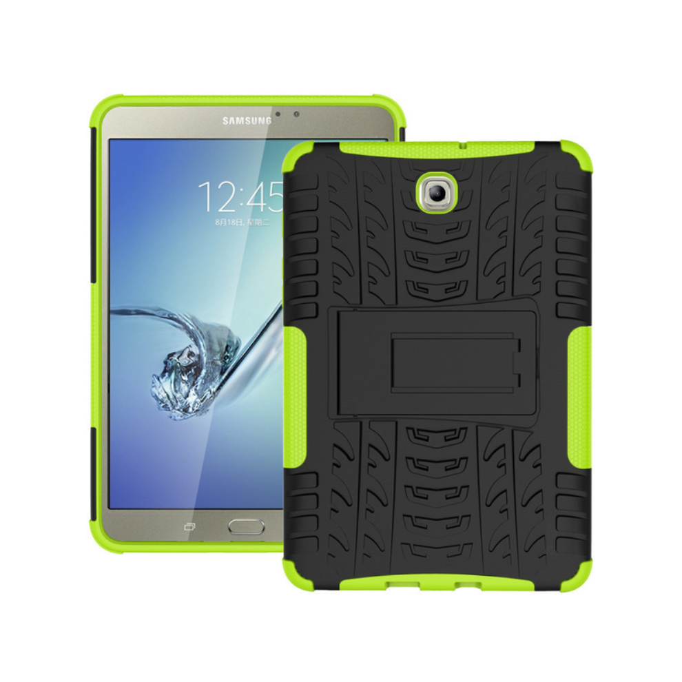 (Green) Heavy Duty Armor Kickstand Hybrid Case For Samsung Green 967854227994