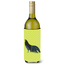 """"Caroline's Treasures Sumatra Chicken Green Decorative Bottle Hugger 750 ml Multicolor""""