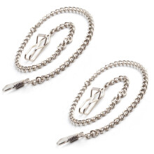 BOSHIYA 2 Pack Clip Pocket Watch Chain Gold/Silver Vintage Metal Alloy Chain Albert Vest Chain Accessory for Your Pocket Watch