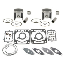 Kit de juntas de extremo superior de 2 pistones SPI 2004-11 compatible con Arctic Cat Firecat 600 F6 EFI LXR