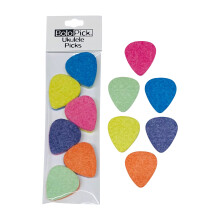 Filt ukulele plockar 12 bit bolopick originalrecept knde uke val fr ukulele gitarr bas autoharp banjo
