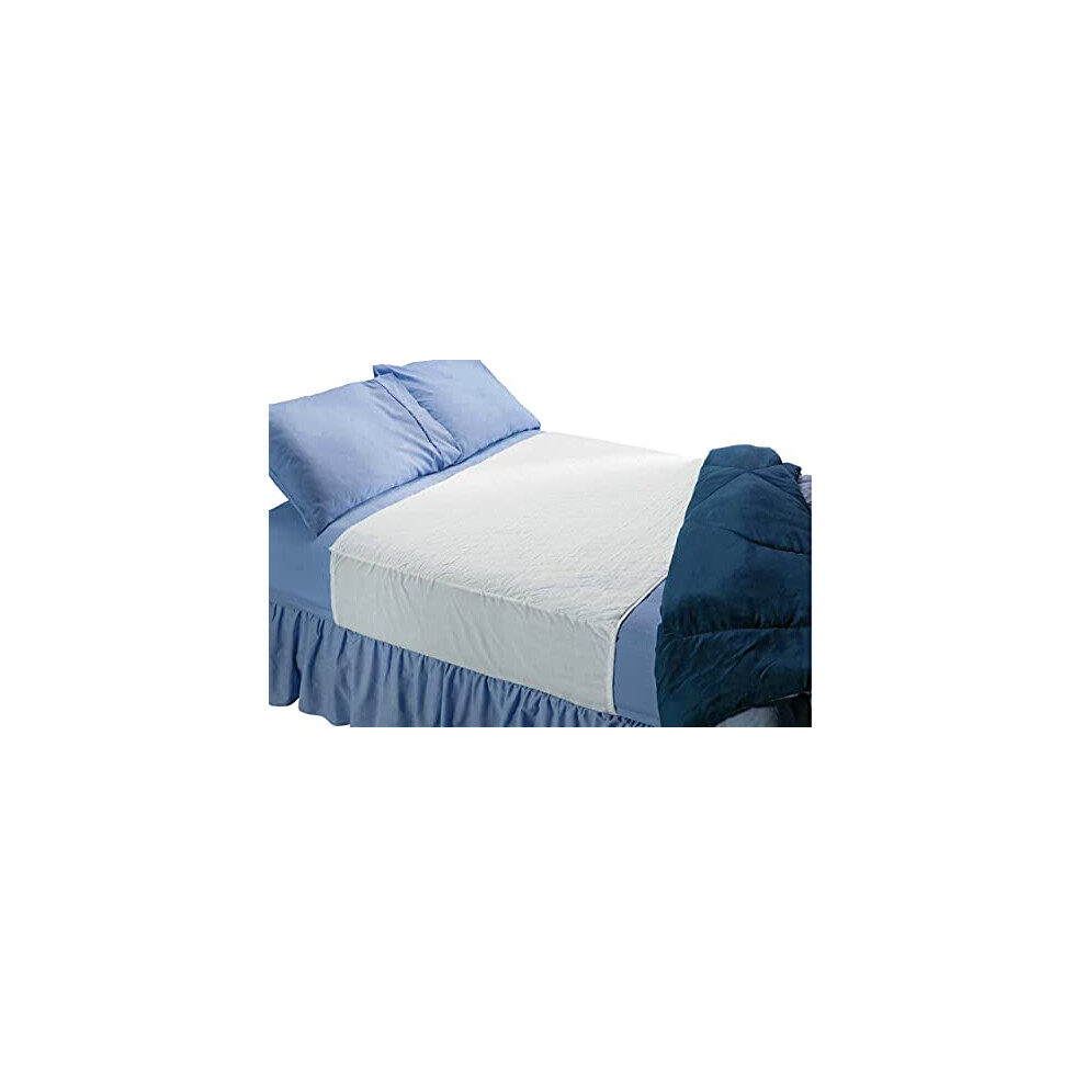 Sequoia Soft Large Absorbent Waterproof Bed Pad With Tuckable Sides 36 X 60 Inch - Washable 300X For Xl Tuck In Underpad Incontinence Protection For Adult Ch