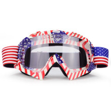JAMIEWIN Motocross-motorbril Heldere lens Dirt Bike Riding ATV-bril Mx-bril voor mannen Vrouwen Jeugd Kinderen (C63)