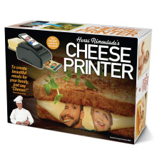 Prank-o Cheese Imprimante Gag Gag Cadeau vide Bote-cadeau pour la fete des meres Enveloppez votre vrai cadeau dans une fausse bote de cadeaux c