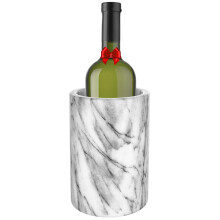Modern Innovations Marble Wine Chiller Bucket - Wine Bottle Cooler for Parties - Keep Beverages Chill in This Champagne/Wine Bucket - Marble Wine Bott