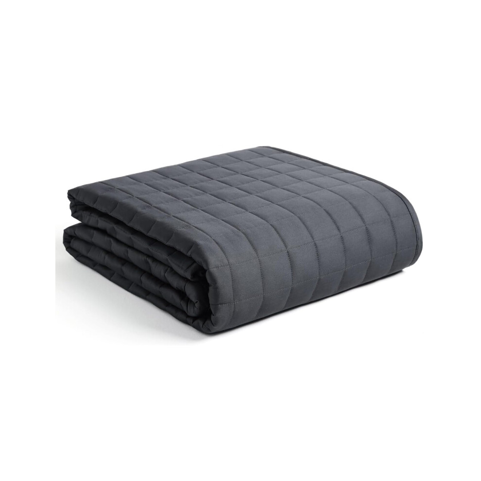 Couverture lest   e exclusive YnM de 15 lb pour une personne de 140 lb, id   ale pour un lit Queen/King (gris fonc    60""""x80"""" 15 lb)