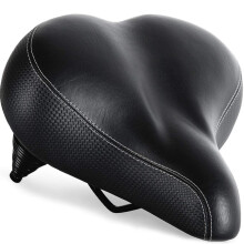 Bikeroo Extra gevoerd fietszitje - Comfortabele fietszitjes voor mannen en vrouwen - Compatibel met Peloton NordicTrack Schwinn Indoor Stationaire ho