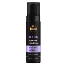 Tanning Foam Self Tan Mousse | Self Tanner Foam Ultra Dark Salon-kvalitet fugter og hydrerer for stribefrit langvarigt resultat Duftfri Ingen fal
