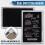 HBCY Creations 11" x 17" Whitewash Solid Wood Frame Chalkboard, Magnetic Surface 4