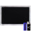 HBCY Creations 11" x 17" Whitewash Solid Wood Frame Chalkboard, Magnetic Surface 1