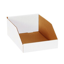Ship nu levererar snbinmt812 ppna toppldor 4.5 """" Hjd x 12 """" Lngd x 8 """" Width White (Pack of 50)