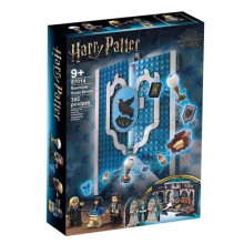 Ravenclaw House Banner Set Harry Potter House Banner Set Common Room Toy Collectible Travel Toys Suitable For LEGO