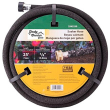 Rocky Mountain Goods Soaker Letku - Kestv kumi - Sst 70 % vett - Mukana ptytulppa lisletkun liittmiseen - Sopii puutarhaan/kukkapenkkiin -