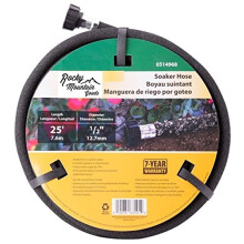 Rocky Mountain Goods Soaker Letku - Kestv kumi - Sst 70 % vett - Mukana ptytulppa lisletkun liittmiseen - Sopii puutarhaan/kukkapenkkiin -
