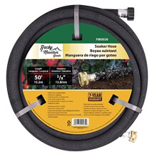 Mangueira de Imersão Rocky Mountain Goods - Borracha resistente - Economiza 70% de água - Tampa inclusa para conexão