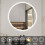 600mm Bluetooth LED Round Mirror Anti-Fog Adjustable 3-Colour Mode 1