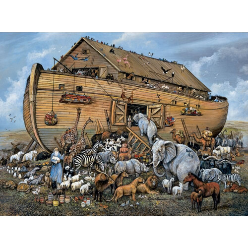 Bits and Pieces - 500 Piece Jigsaw Puzzle for Adults - Noah's Ark - 500 ...