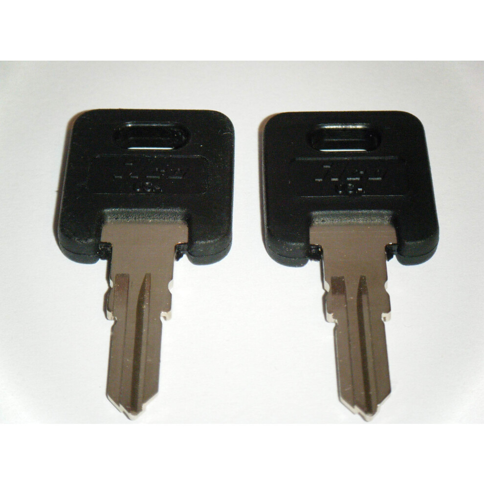 Fic Rv Motorhome Trailer 2 Keys Cut To Lock/Key Number From Cw418 To Cw434 2 Working Keys Travel Trailer Motor Home Toy Hauler Ilco Keys (Cw425) 761856143319