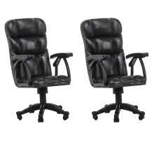 Lot de 2 chaises de bureau cassables pour figurines de catch