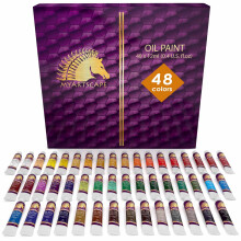 Myartscape Artist Artist Paint Paint Paint Set - 12ml x 48 Tuburi Paints Art - Lightfast - Body Body Oil Picting Supplije pentru setul de vopsea